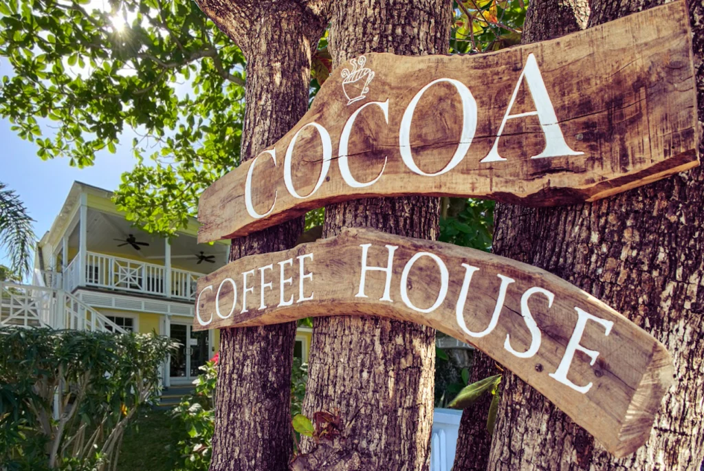 cocoa coffee house harbour island - best local eats