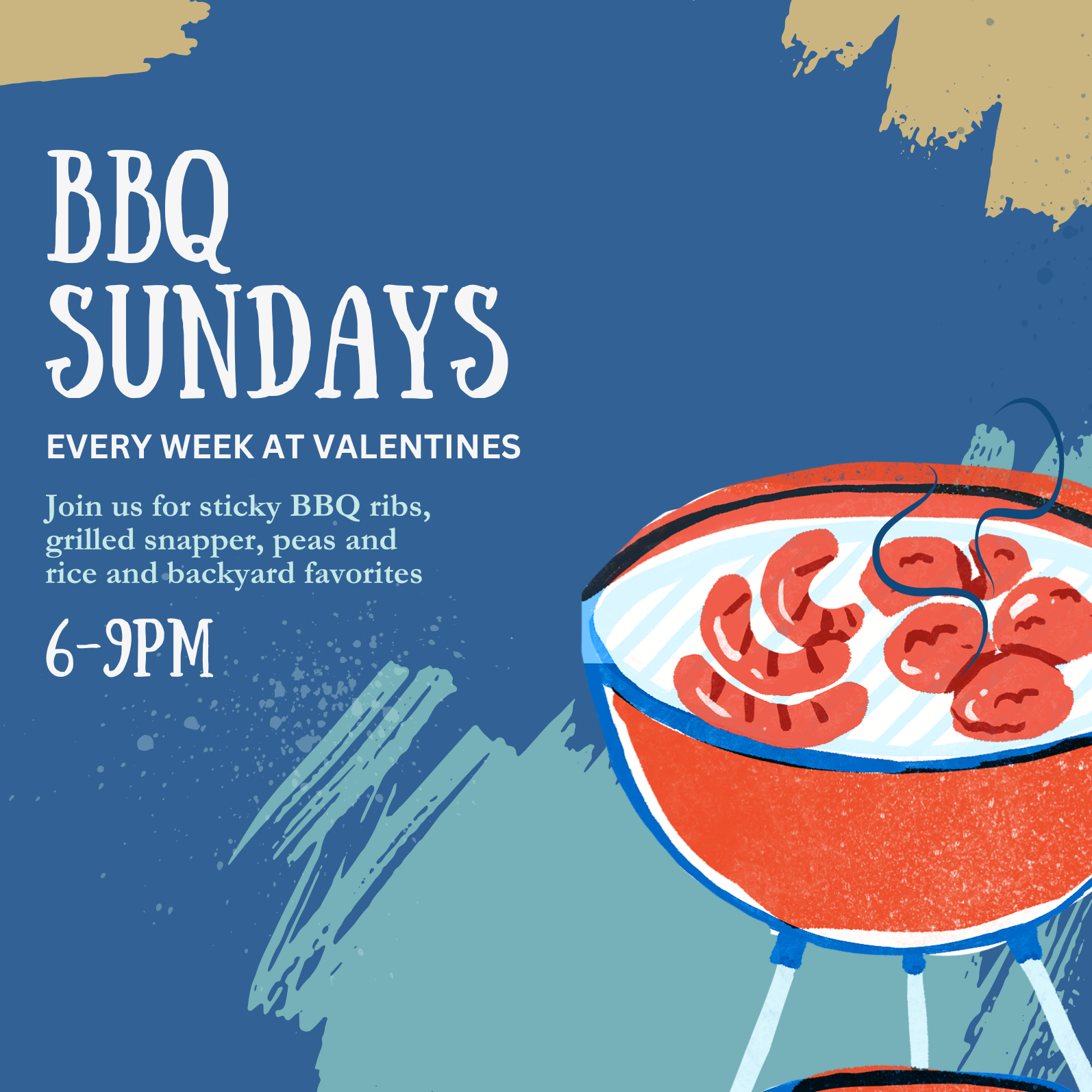 Local Bahamian BBQ Sunday Night At Valentines Resort and Marina
