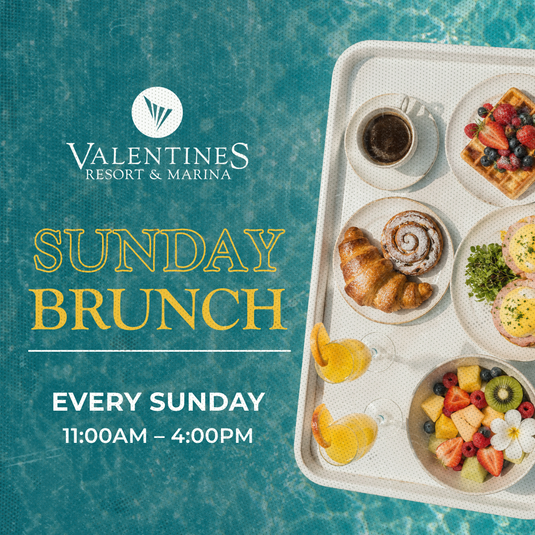 Brunch At Valentines Resort and Marina